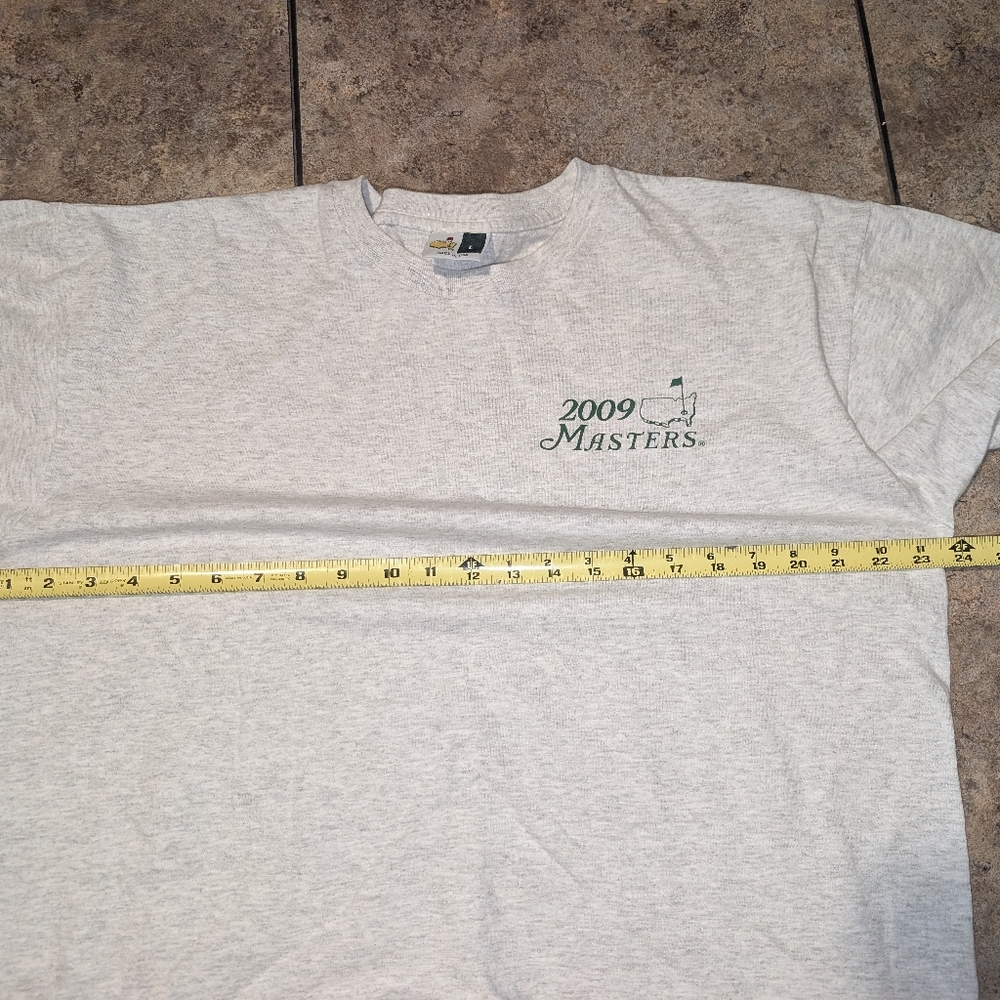 The Masters 2009 Men's Large Pocket Tee - Picture 5 of 8